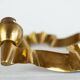 Pair of gilded bronze wall lamps, France, 1940