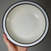 8 bols, assiettes creuses Denby England en grès, années 80-90