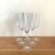 Thomas webb champagne flutes - crystal - roméo model - vintage