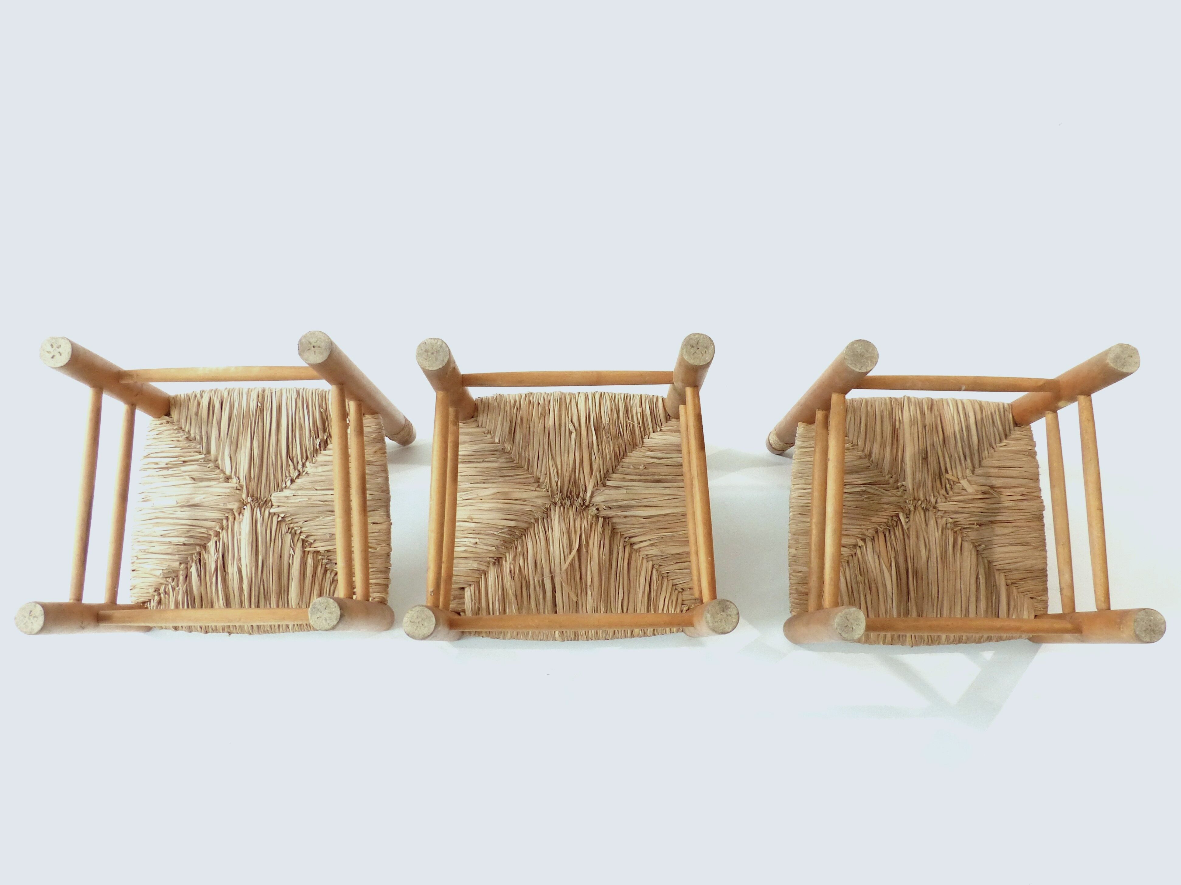 Set of 3 chairs model Dordogne edited by Sentou