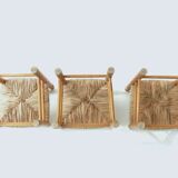 Set of 3 chairs model Dordogne edited by Sentou