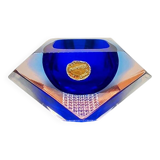 1960s Stunning Ashtray in Murano Glass by Flavio Poli for Seguso. Made in I