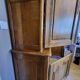Norman buffet with 2 bodies in solid oak, manufactured by Doudard.