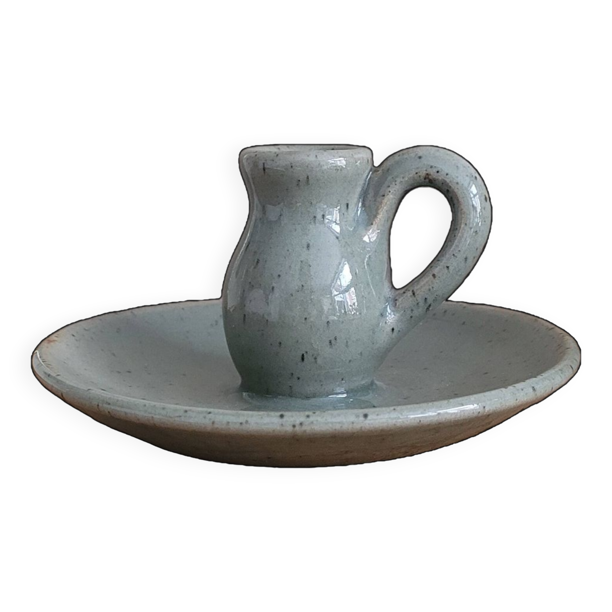 La Redoute x Selency ceramic candle holder 04 gray