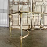 Table basse design en bronze 20e siècle