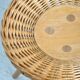 Rattan stool by Jan Kalous for Úluv 1960s