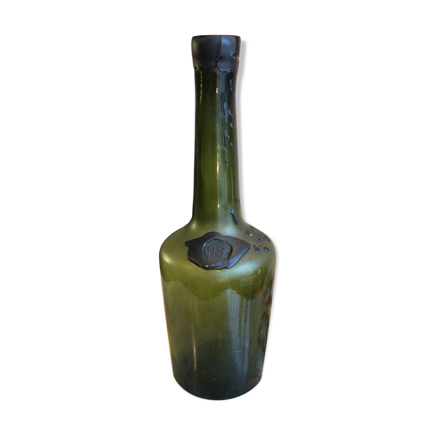 Glass bottle vase