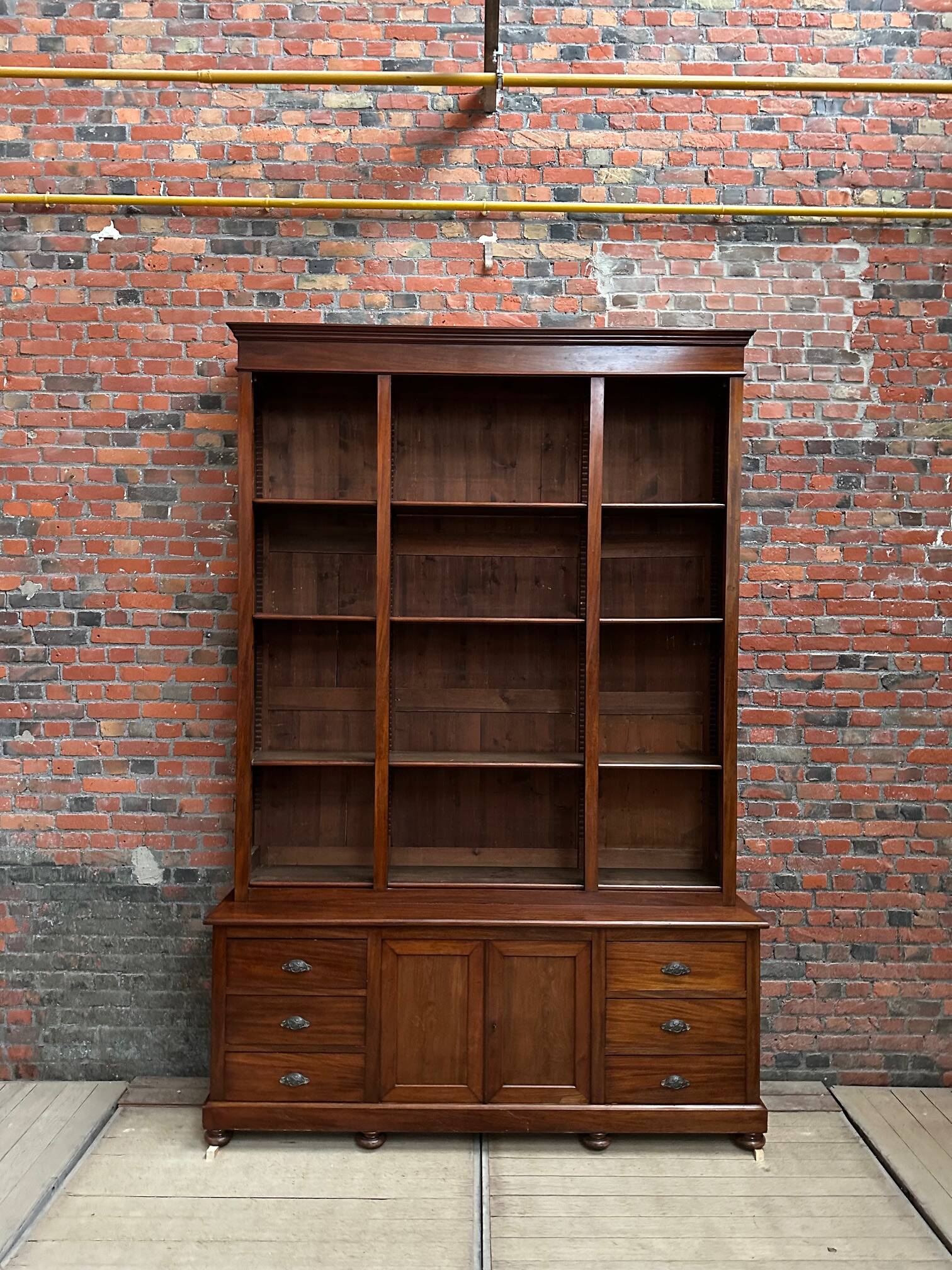 Huge Pharmacy Cabinet from the End of the 19th Century