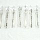 Christofle – 12 Silver Plated Cake Forks, America Model