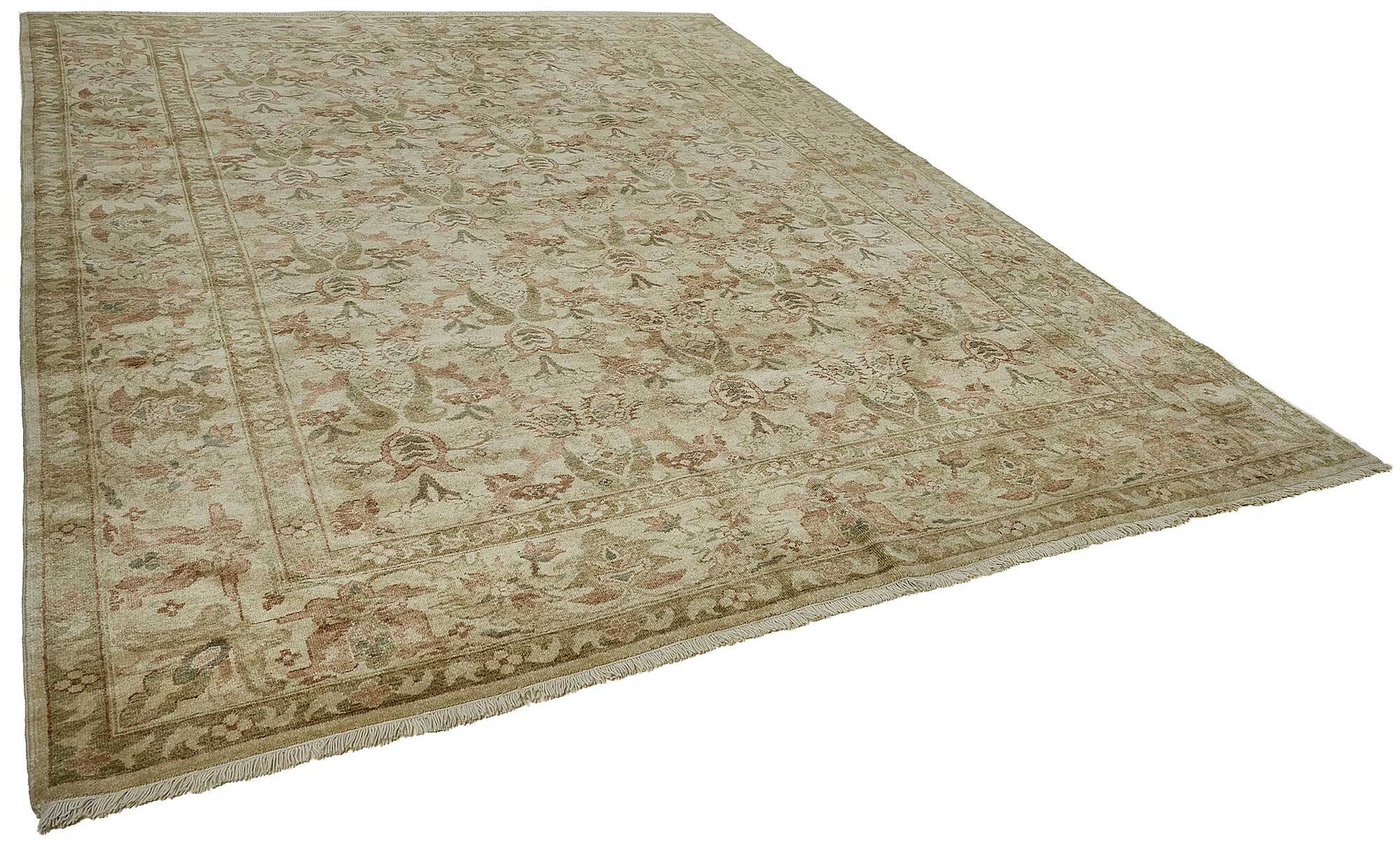 Turkish Handknotted Wool Oushak Rug 285 cm x 357 cm