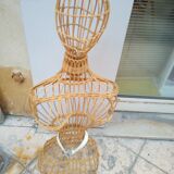Bust year 1950 in rattan