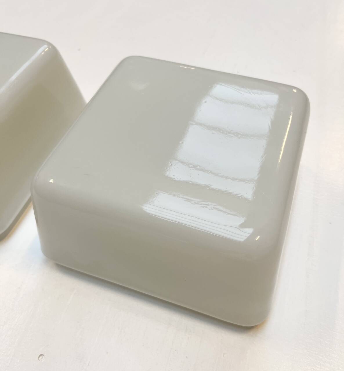 Set of glass wall lamps by WILA, 1940s