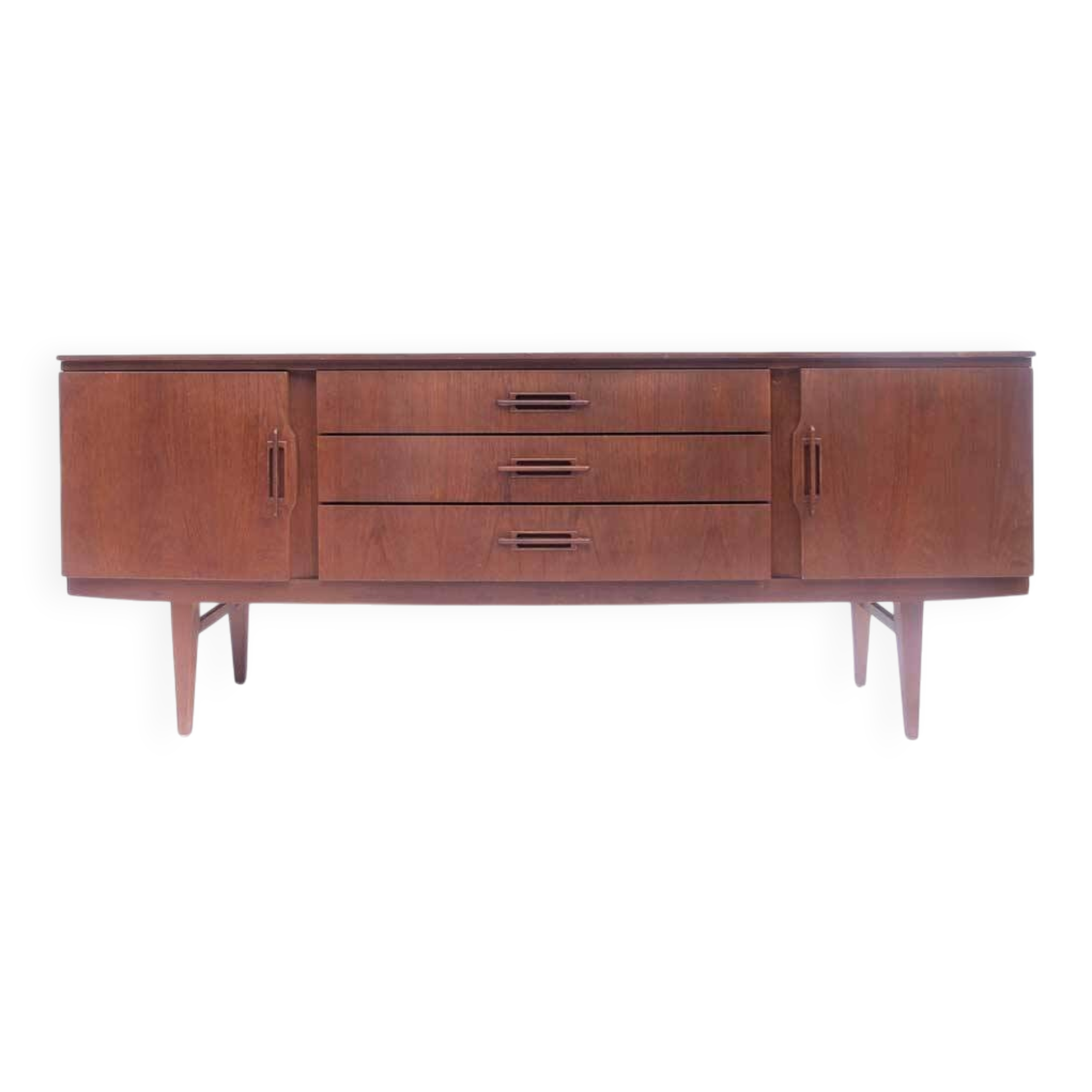 Curved vintage enfilade