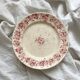 Low iron clay compote bowl "Aster" Longchamp