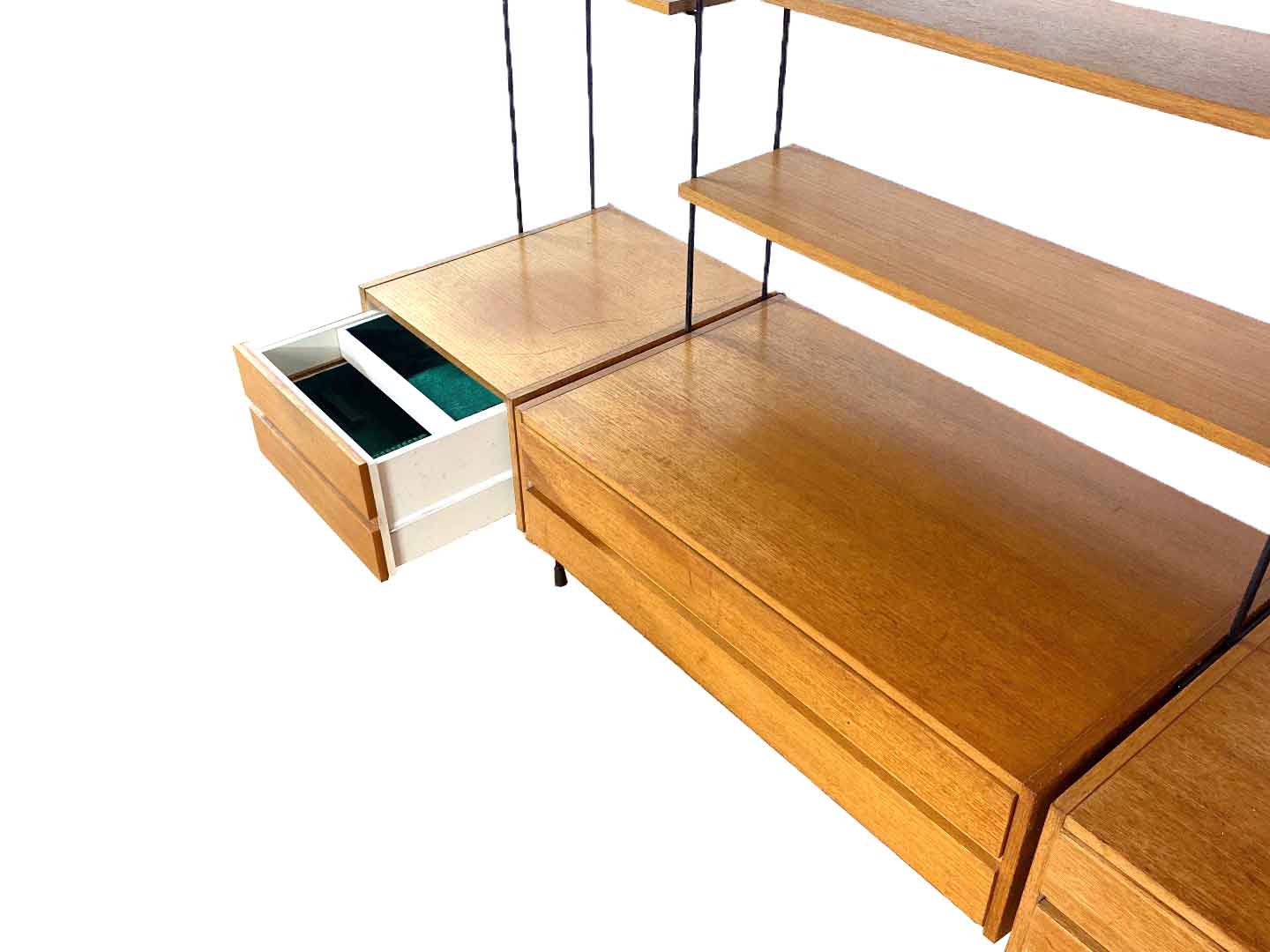 Vintage omnia wall unit by ernst dieter hilker, 1960s
