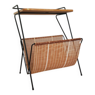 Vintage design magazine rack