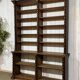Bibliothèque de boiserie en chêne et sapin début XXème