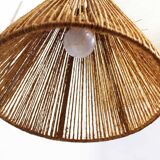 Scandinavian teak and rope stem