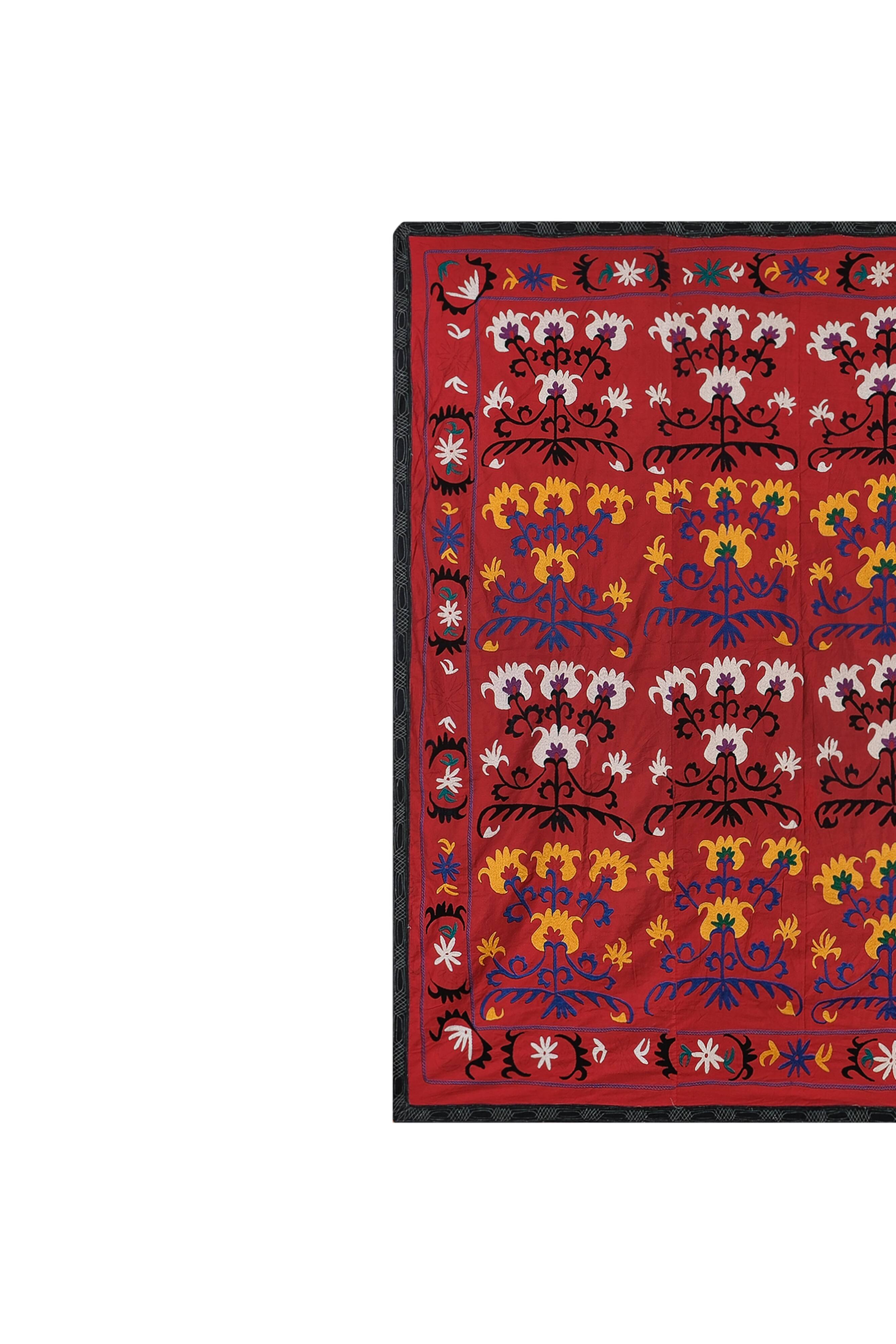 Hand knotted rug, vintage turkish rug 222x231 cm