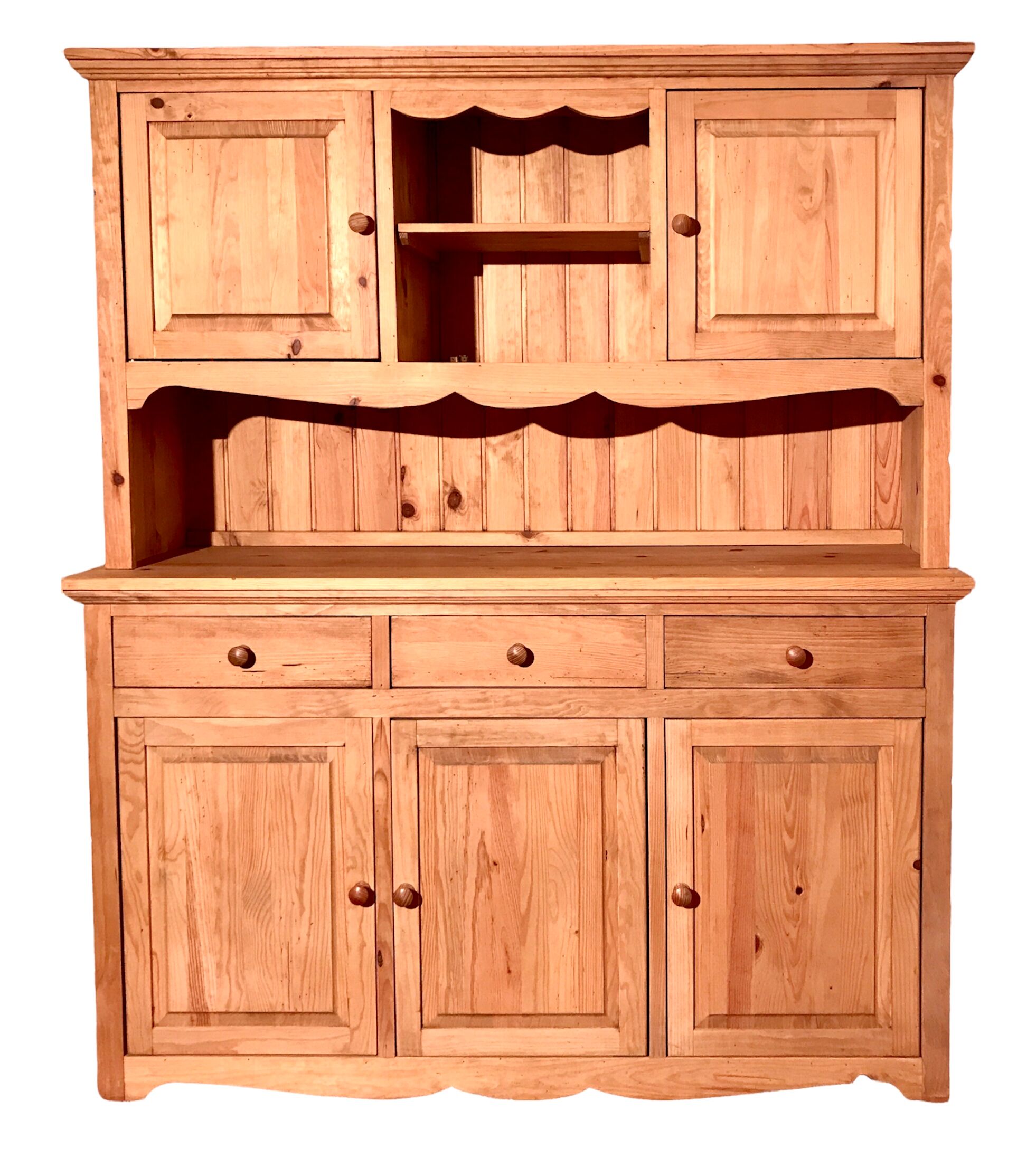 Solid wood cabinet 2 bodies