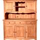 Solid wood cabinet 2 bodies