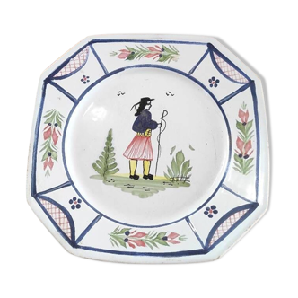 Quimper Henriot plate