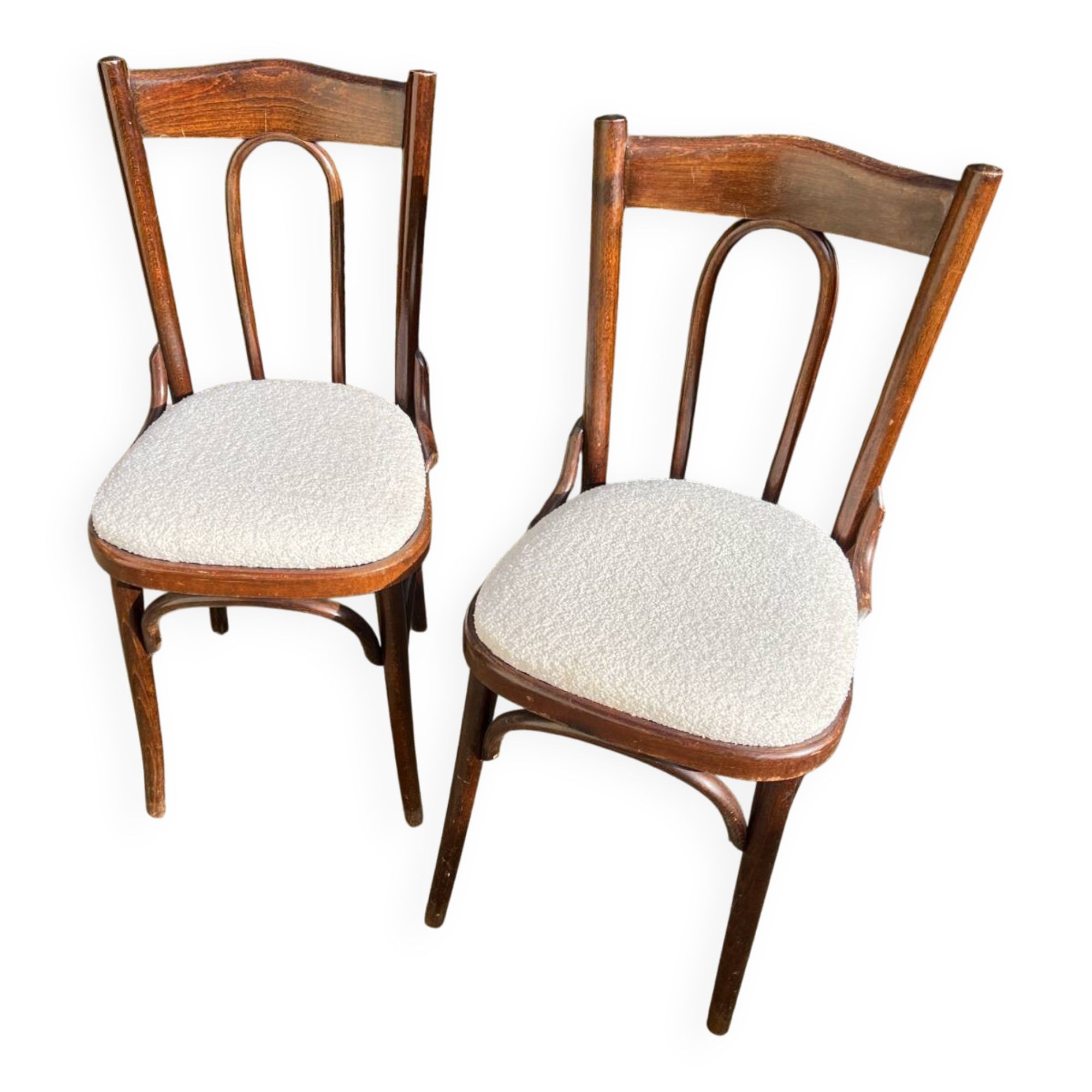 Pair of bistro chairs
