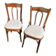 Pair of bistro chairs