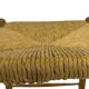 Vintage Danish papercord stool rope beech mid century '60s design