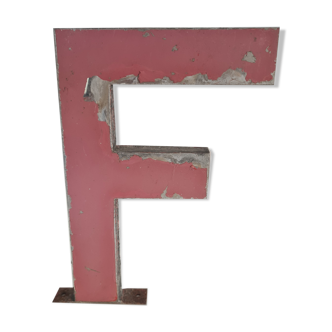 Vintage letter F