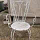 vintage metal garden furniture tête-à-tête