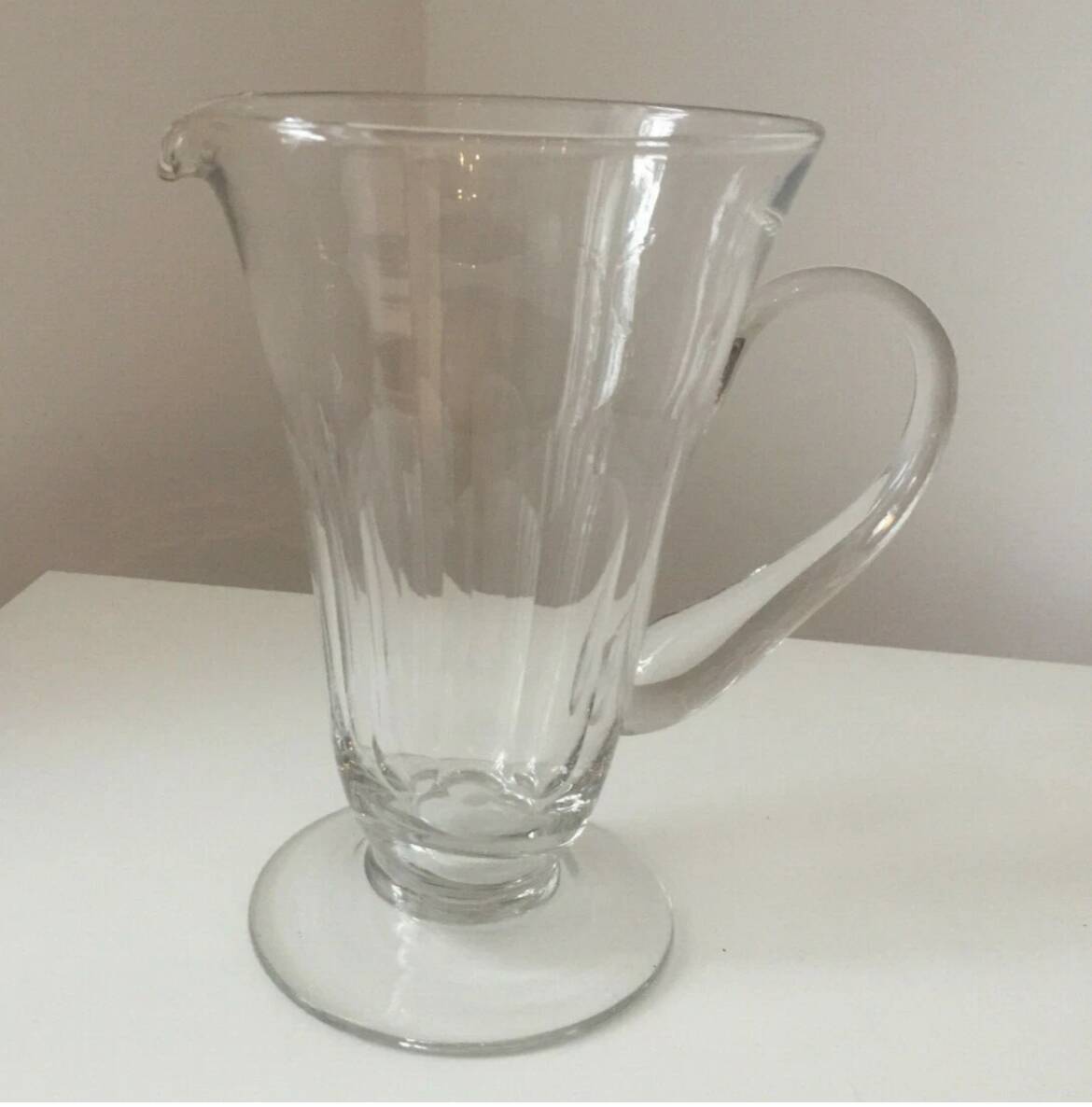 Beautiful antique crystal pitcher