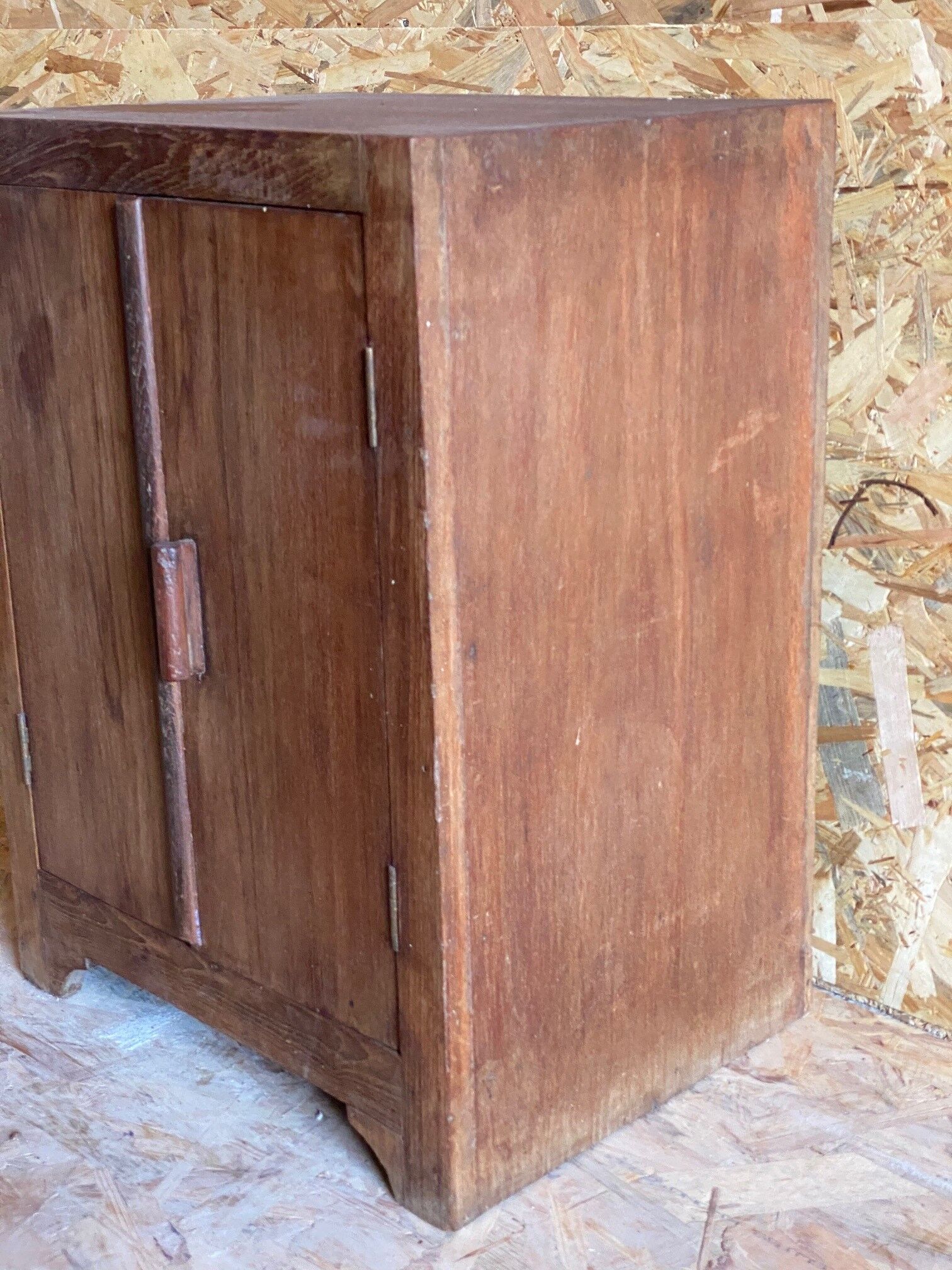 Low cabinet in old teak