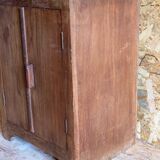 Armoire basse en teck ancien