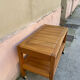 Solid elm side table Maison Regain