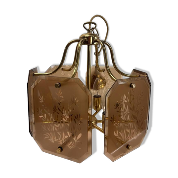 Vintage hollywood regency luster / pendant lamp