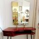 Coiffeuse 1950 formica marbré