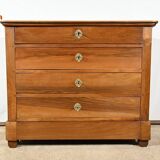 Walnut Writing Commode, Restoration Period – 1st Part 19th