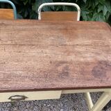 Farm table with drawer