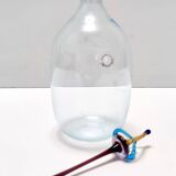 Postmodern Murano Glass Decanter Bottle by Vincenzo Nason, Italy
