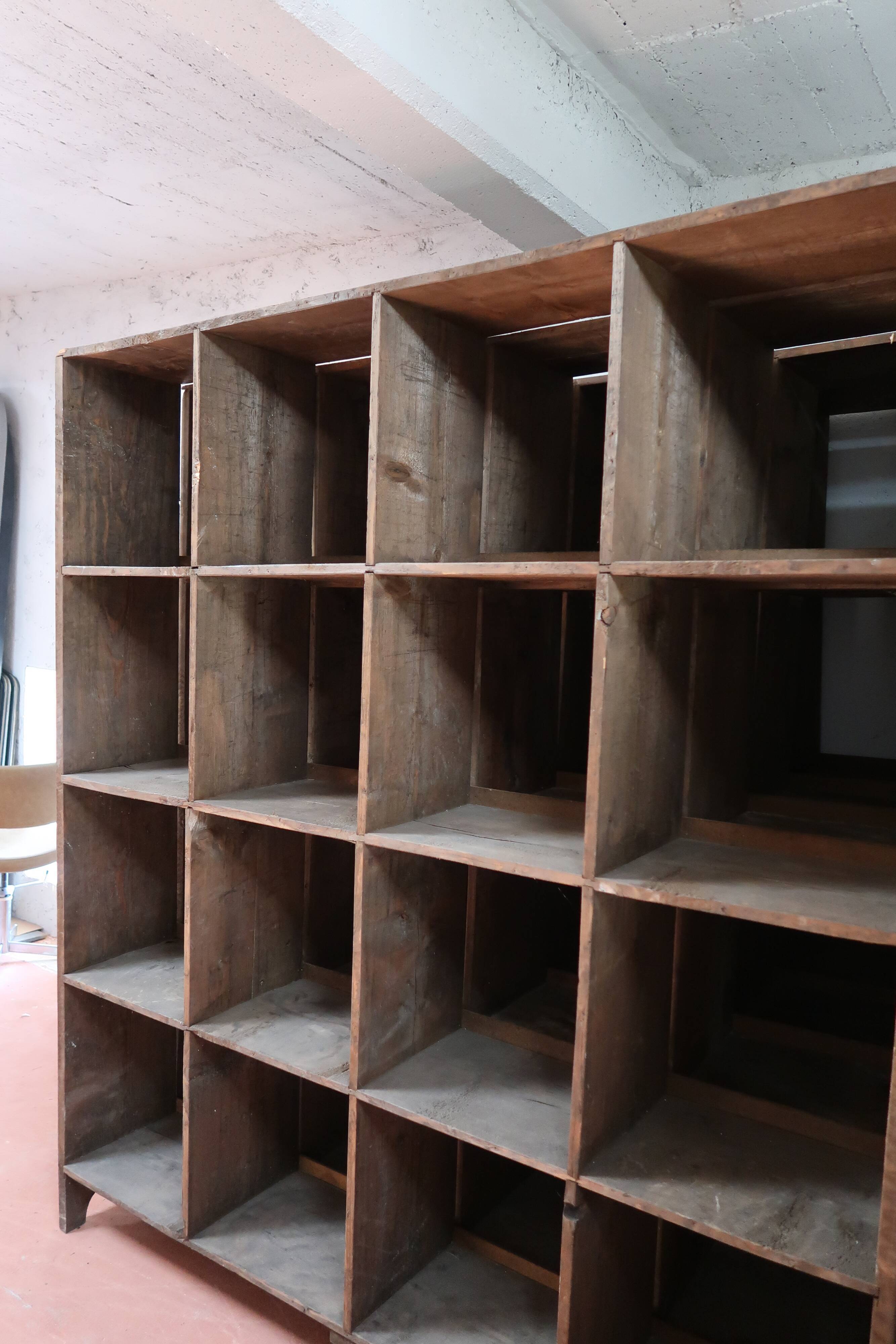 Vintage workshop locker furniture