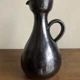 Robert Picault ceramics, black glazed earthenware, 1960