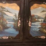 Sideboard with Japanese pattern