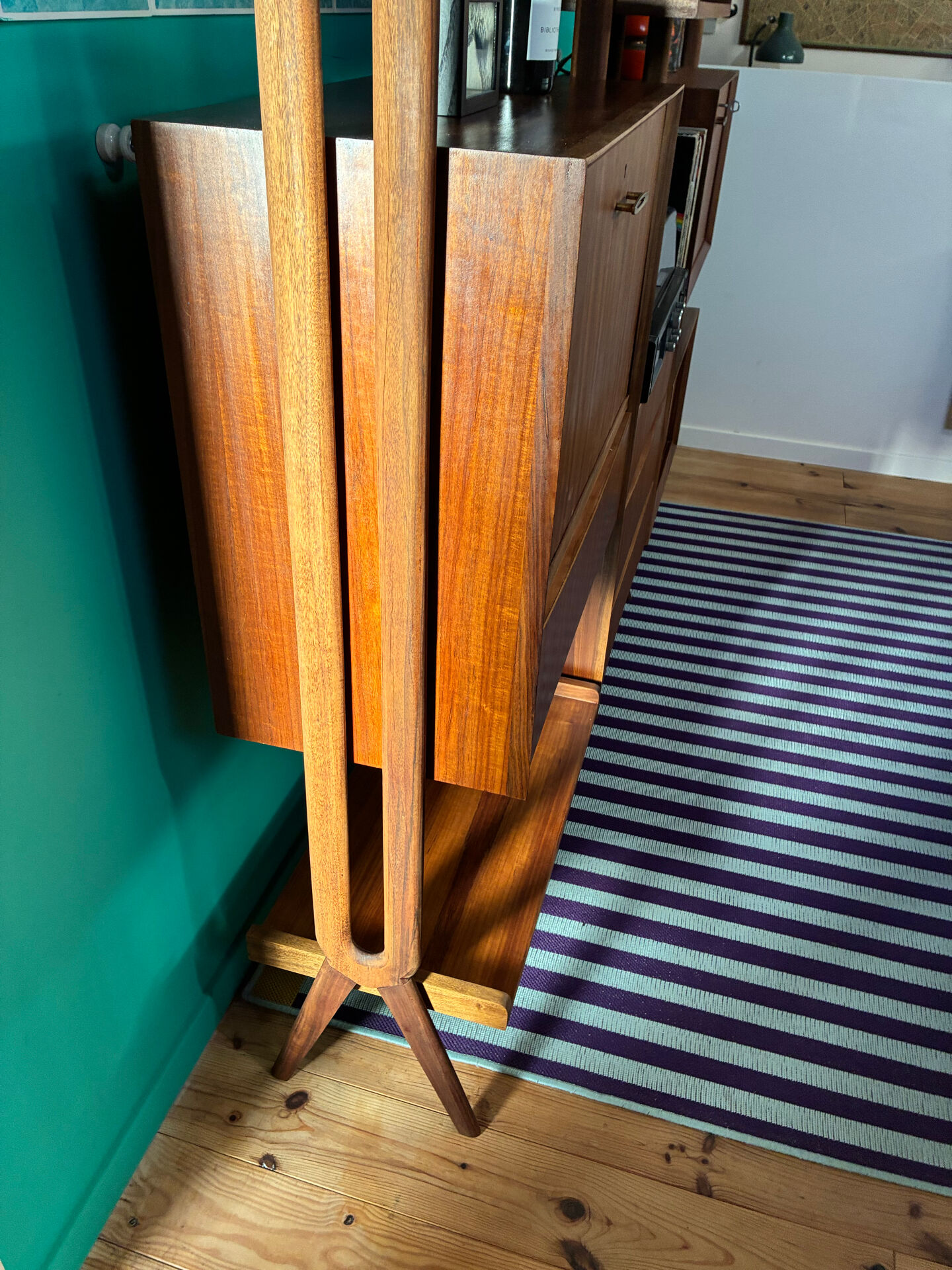 Bibliothèque Vintage Scandinave