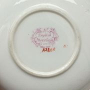 Minton 19th-century English porcelain flower under-cup
