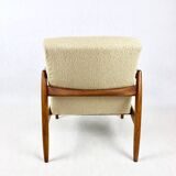 GFM-64 Armchair in Beige Bouclé attributed to Edmund Homa, 1970s