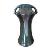Glassed sandstone vase