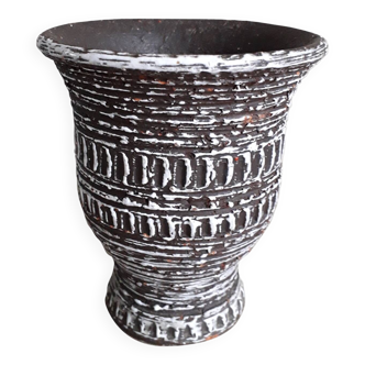 Vase en céramique allemande signée Sparra