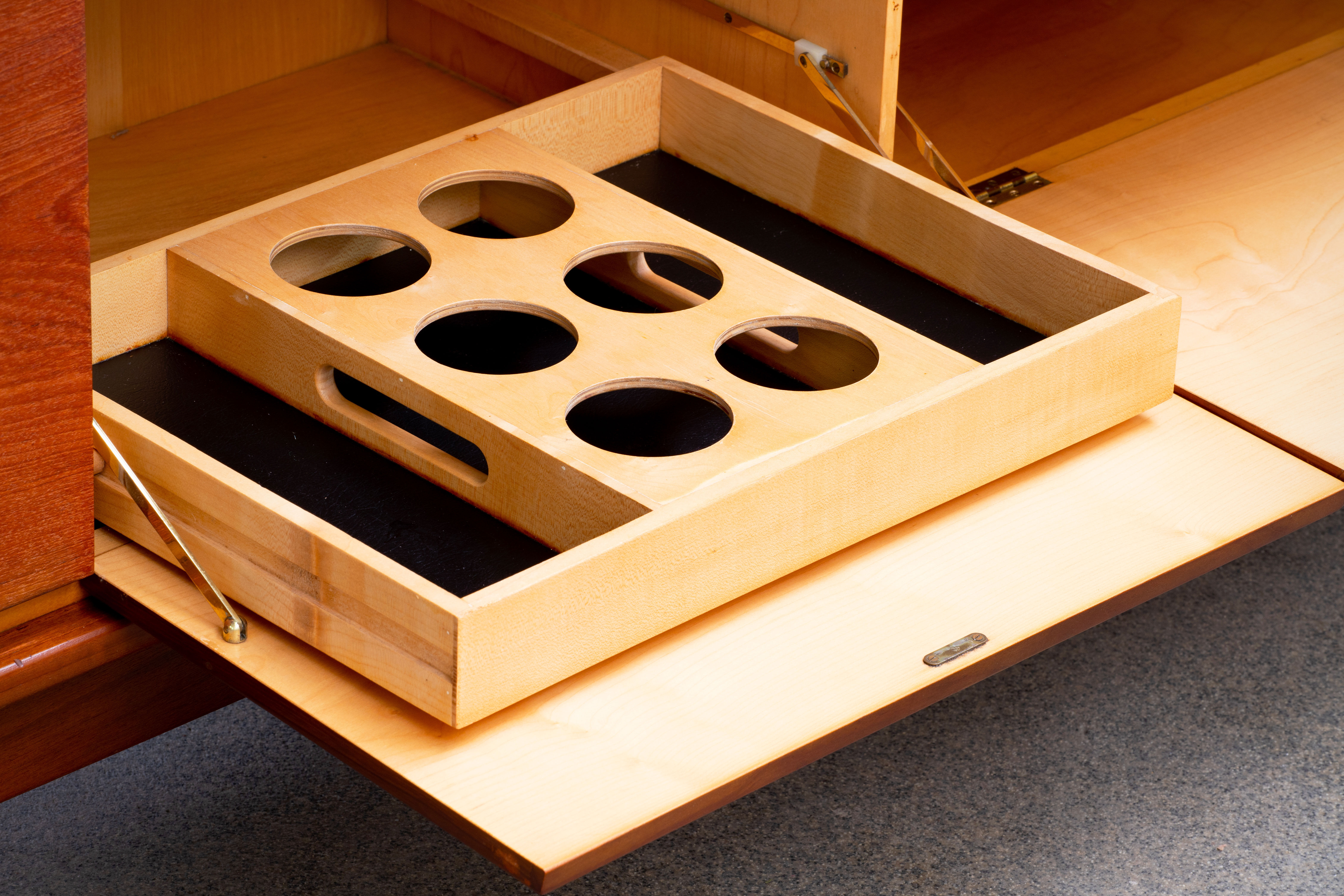 Scandinavian sideboard in teak 1960