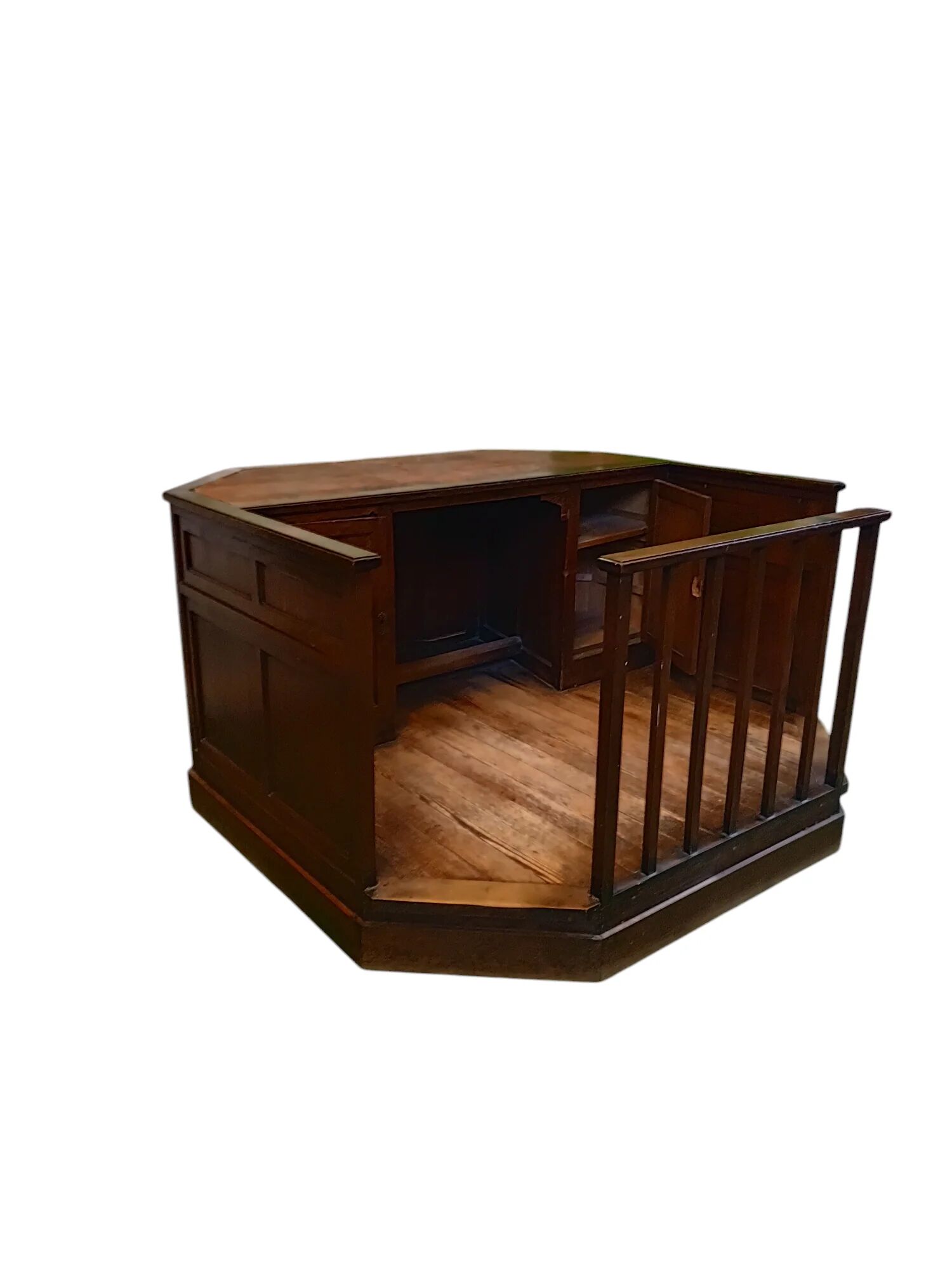 Antique court speaking desk